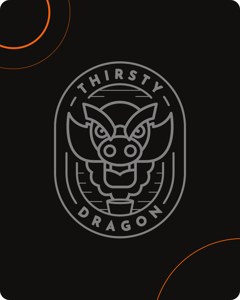 Thirsty Dragon logo mark